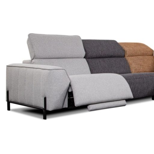 Calais sarokgarnitúra 281 cm X 176 cm - 2 elektromos relax funkcióval - jobb