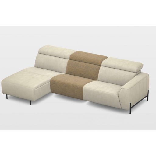 Calais sarokgarnitúra 176 cm X 281 cm - 2 elektromos relax funkcióval - bal