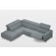 Calais sarokgarnitúra 245 cm X 304 cm - 2 elektromos relax funkcióval - bal