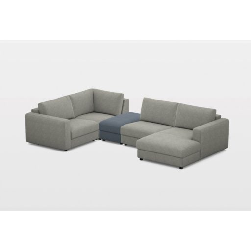 Campala U-alakú sarokkanapé 214 cm x 361 cm x 170 cm - balos