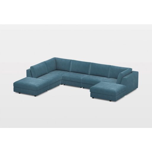 Campala U-alakú sarokgarnitúra 282 cm x 388 cm x 194 cm - balos