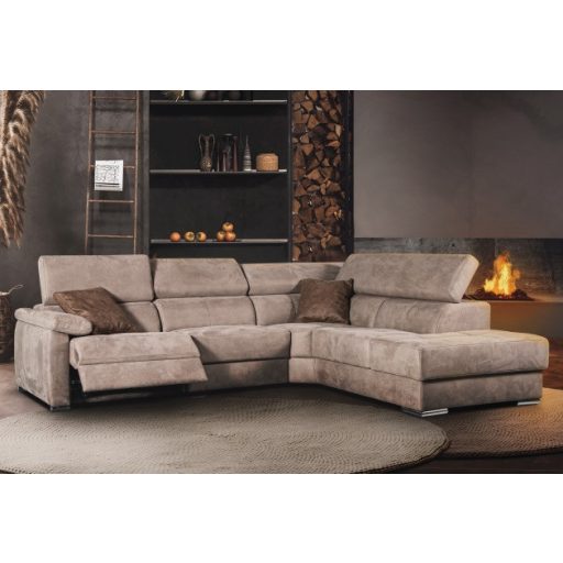 Canion elektromos relax sarokgarnitúra 296 cm X 235 cm - jobbos