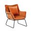 Cavos narancs design fotel