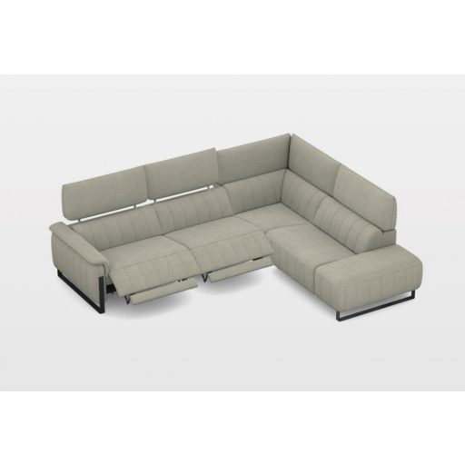 Celeste sarokgarnitúra 293 cm X 191 cm - 2 elektromos relax funkcióval - jobb
