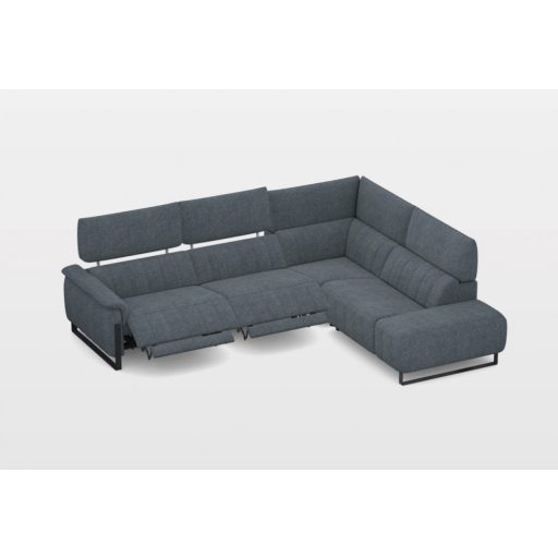 Celeste sarokgarnitúra 293 cm X 191 cm - 2 elektromos relax funkcióval - jobb