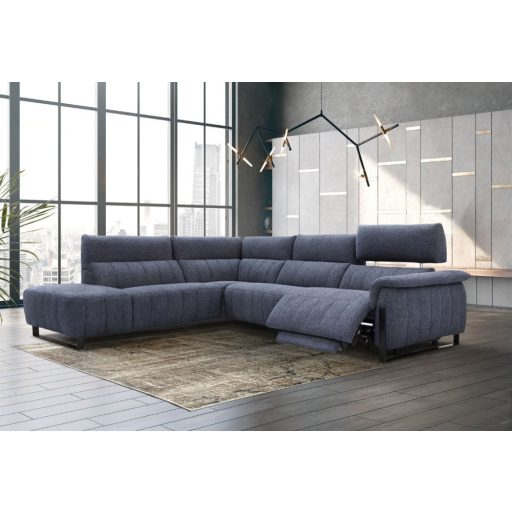 Celeste sarokgarnitúra 191 cm X 293 cm - 2 elektromos relax funkcióval - bal