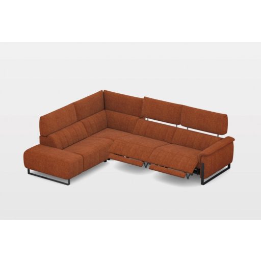 Celeste sarokgarnitúra 191 cm X 293 cm - 2 elektromos relax funkcióval - bal