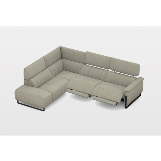 Celeste sarokgarnitúra 191 cm X 293 cm - 2 elektromos relax funkcióval - bal