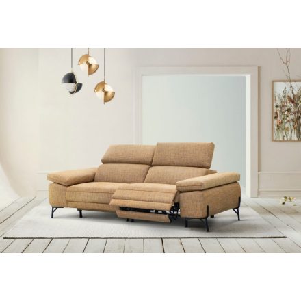 Cery 3 személyes kanapé 1 karral jobb - Elektromos Relax funkció jobb oldalon