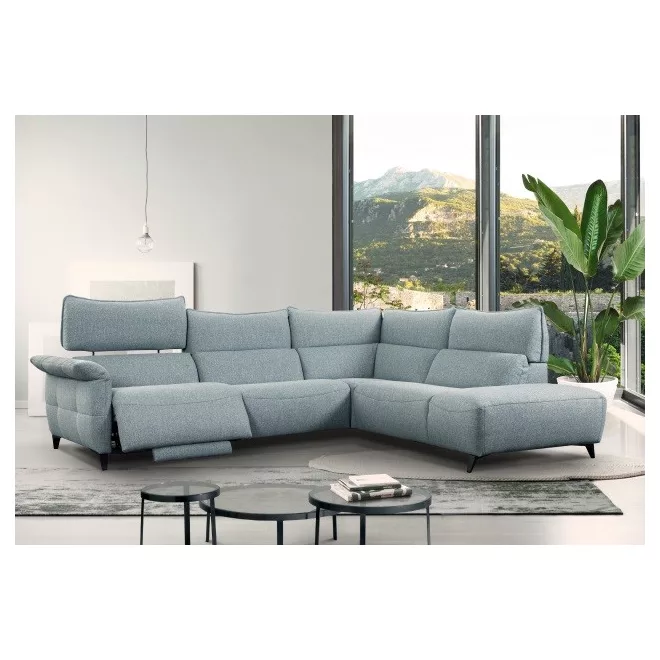 Challenger sarokgarnitúra 293 cm X 191 cm - elektromos relax funkció karfa mellett - jobb
