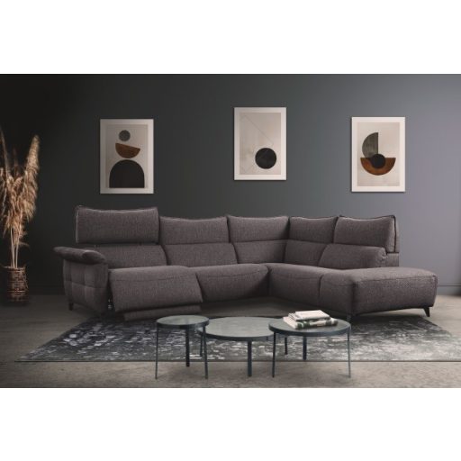 Challenger sarokgarnitúra 293 cm X 191 cm - elektromos relax funkció karfa mellett - jobb