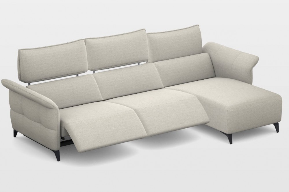 Challenger sarokgarnitúra 293 cm X 160 cm - 2 elektromos relax funkcióval - jobb – 1. kép