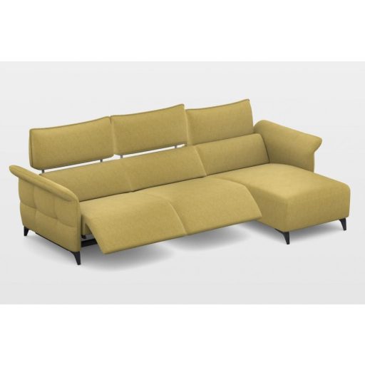 Challenger sarokgarnitúra 293 cm X 160 cm - 2 elektromos relax funkcióval - jobb