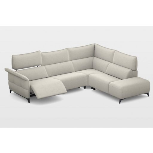 Challenger sarokgarnitúra 293 cm X 191 cm - 2 elektromos relax funkcióval - jobb