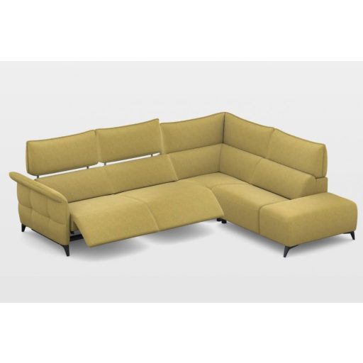Challenger sarokgarnitúra 293 cm X 191 cm - 2 elektromos relax funkcióval - jobb