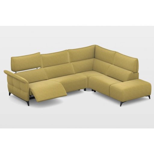 Challenger sarokgarnitúra 293 cm X 191 cm - 2 elektromos relax funkcióval - jobb