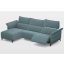 Challenger sarokgarnitúra 160 cm X 293 cm - elektromos relax funkció karfa mellett - bal