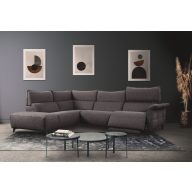   Challenger sarokgarnitúra 191 cm X 293 cm - elektromos relax funkció karfa mellett - bal