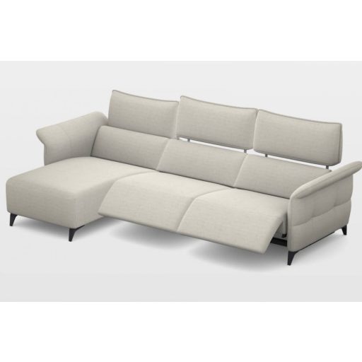 Challenger sarokgarnitúra 160 cm X 293 cm - 2 elektromos relax funkcióval - bal