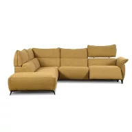   Challenger sarokgarnitúra 191 cm X 293 cm - 2 elektromos relax funkcióval - bal