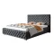 Chesterfield ágykeret 200 X 200 fekvőfelület, ágyráccsal és ágyneműtartóval