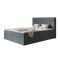 Chesterfield ágy ágyneműtartóval 120 X 200