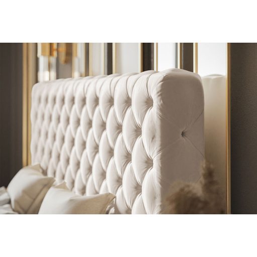 Chesterfield ágy ágyneműtartóval 120 X 200