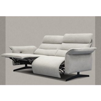   Cliff 3 személyes kanapé 2 karral - Elektromos Relax funkció 2 oldalon