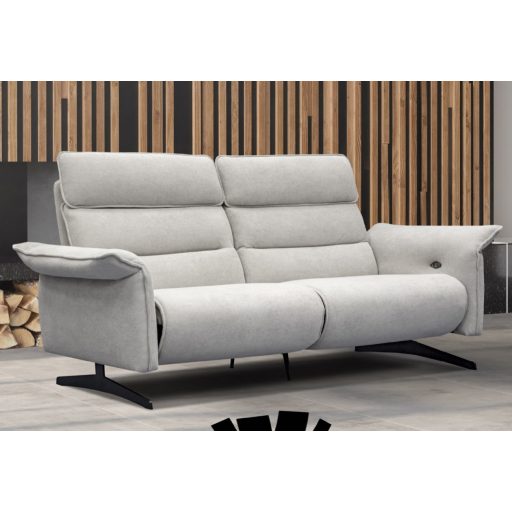 Cliff 3 személyes kanapé 2 karral - Elektromos Relax funkció 2 oldalon