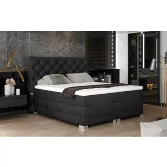 Cloe motoros boxspring ágy 160 X 200  hideghab topper