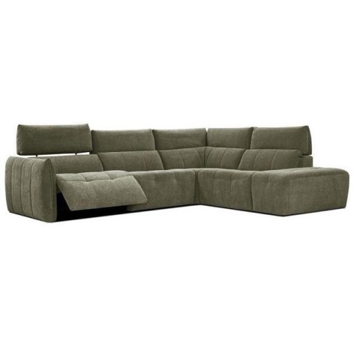 Cooper sarokgarnitúra 288 cm X 235 cm - elektromos relax funkció karfa mellett - jobb
