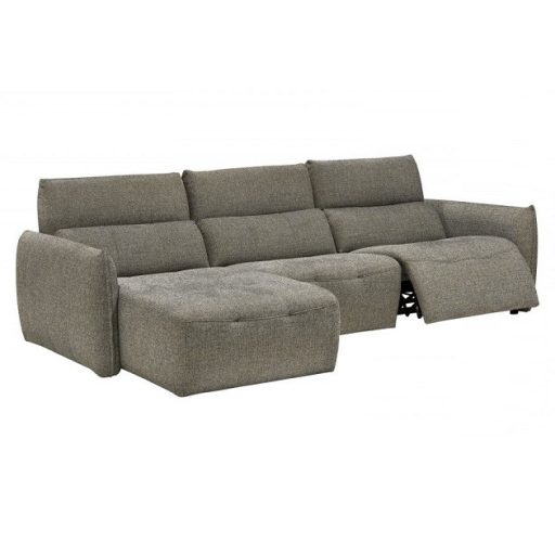 Cooper sarokgarnitúra 160 cm X 288 cm - 2 elektromos relax funkcióval - bal