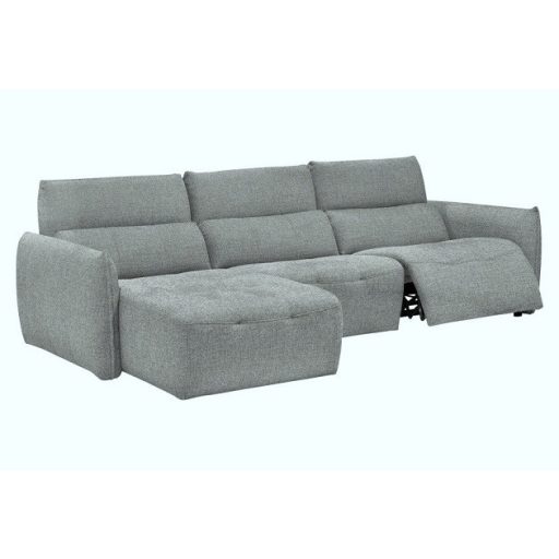 Cooper sarokgarnitúra 160 cm X 288 cm - 2 elektromos relax funkcióval - bal