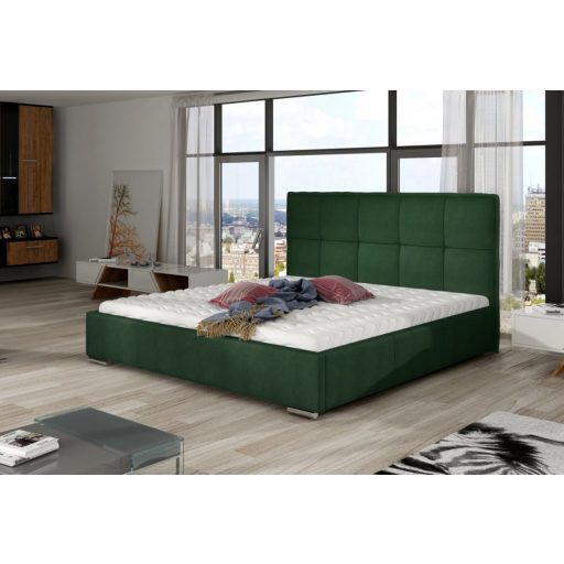 Cortina kárpitozott ágy - 106 cm magas fejvéggel - 90 X 200 fekvőfelület
