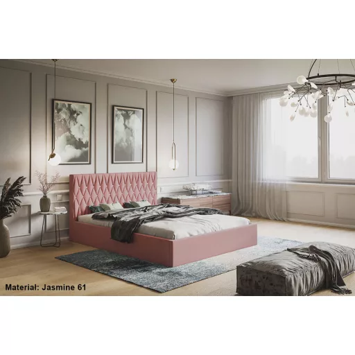 Cristal ágykeret (keskeny) 140 X 200 fekvőfelület, ágyráccsal és ágyneműtartóval