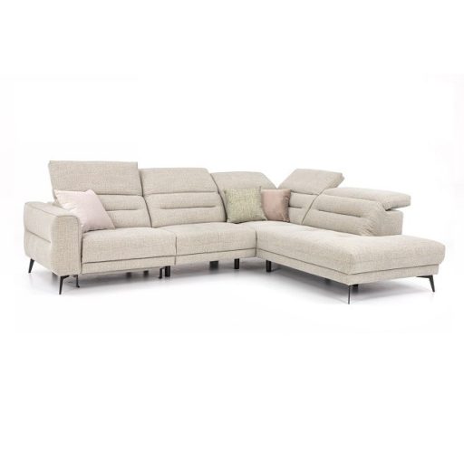 Cuba sarok ülőgarnitúra 307 cm X 238 cm - jobbos - elektromos relax funkcióval karfa mellett