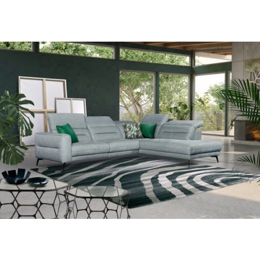 Cuba sarok ülőgarnitúra 307 cm X 238 cm - jobbos - elektromos relax funkcióval karfa mellett