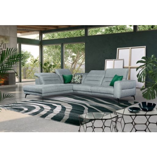 Cuba sarok ülőgarnitúra 238 cm X 307 cm - balos - két elektromos relax funkcióval