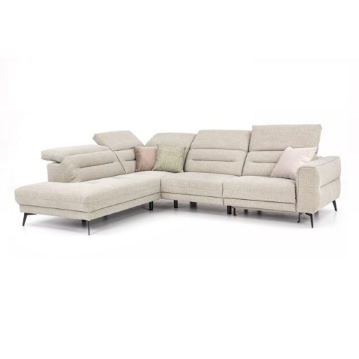 Cuba sarok ülőgarnitúra 238 cm X 307 cm - balos - két elektromos relax funkcióval