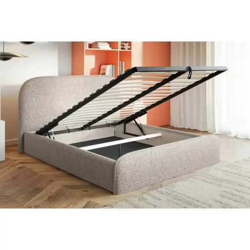 Curve ágykeret (keskeny) 200 X 200 fekvőfelület, ágyráccsal és ágyneműtartóval
