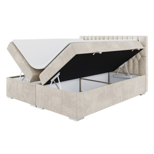 Daila kontinentális ágy ágyneműtartóval 120 X 200