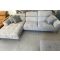 Davos sarok ülőgarnitúra 170 cm X 281 cm - motorosan mélyíthető ülőfelülettel - balos - Miltonnew14 taupe színben