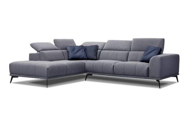 Davos sarok ülőgarnitúra 226 cm X 288 cm - motorosan mélyíthető ülőfelülettel - balos – 2. kép