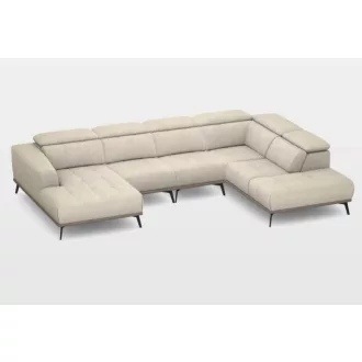   Davos U-alakú sarokgarnitúra 170 cm X 363 cm X 226 cm - jobbos