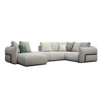   Dixon U-alakú sarokkanapé 173 cm x 349 cm x 216 cm - jobbos