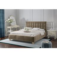   Dolores kárpitozott ágy - 106 cm magas fejvéggel - 160 X 200 fekvőfelület