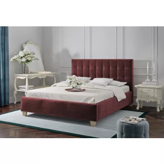   Dolores kárpitozott ágy - 106 cm magas fejvéggel - 180 X 200 fekvőfelület