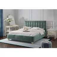   Dolores kárpitozott ágy - 106 cm magas fejvéggel - 160 X 200 fekvőfelület