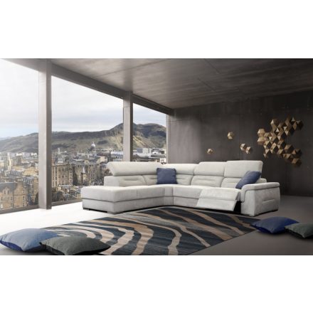 Domino ülőgarnitúra - rendelhető opció: elektromos relax funkció, ágyazható kanapé: Simple System