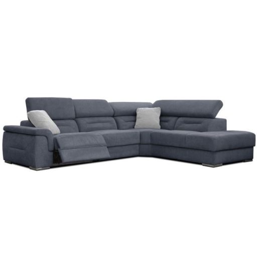 Domino dupla relax motoros sarokgarnitúra 297 cm X 235 cm - jobbos
